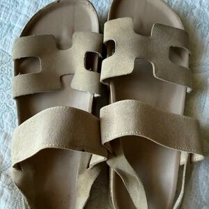 Madden Girl Beige Sandals